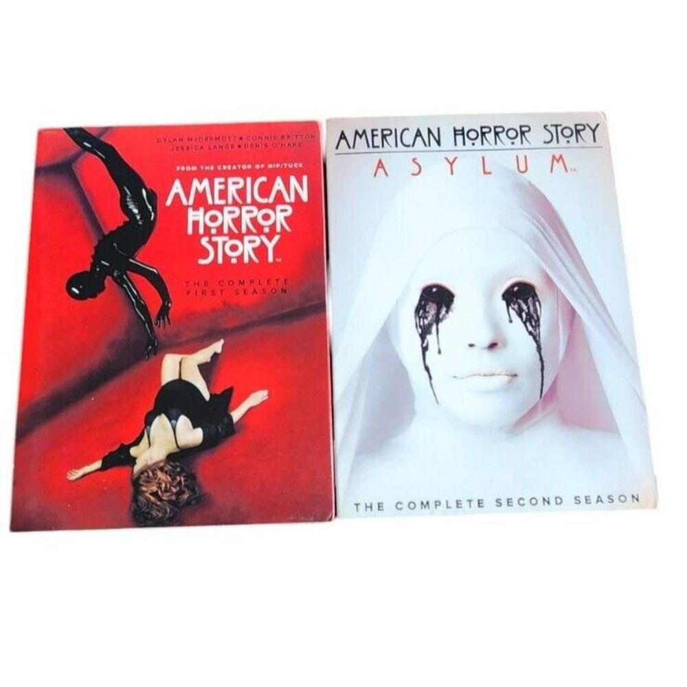 Americanโ Horror Story Seasons 1 & 2 DVD Set Murder House Asylum Anthology FX